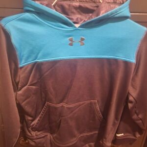 Under Armour Blue and Black Hoodie